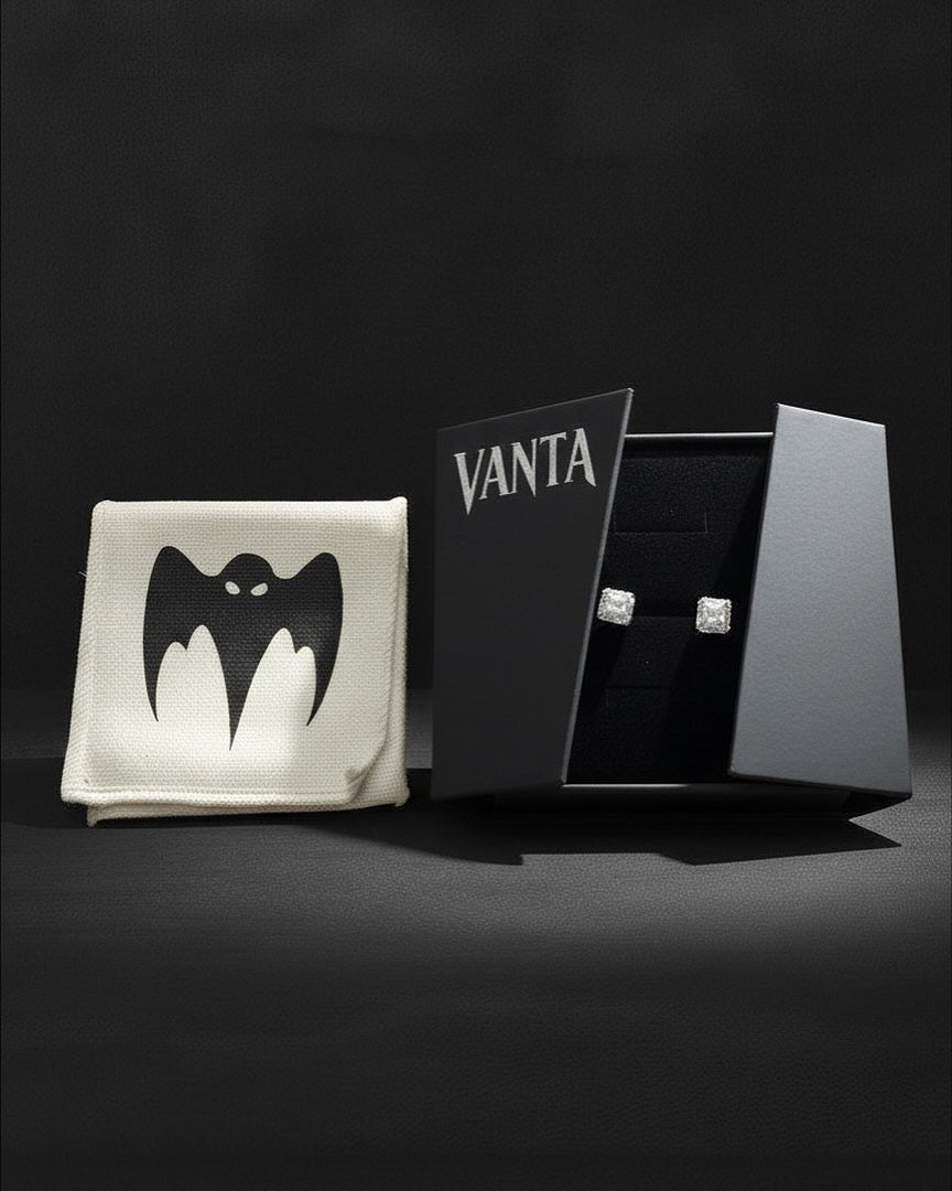 Vanta Moissanite Stud